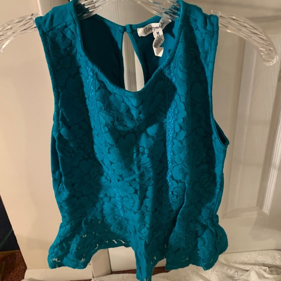 Pre-Owned Early 2000s Lot of AEROPOSTALE Jeans (sz 5/6)  and 2 Lace Tops (Sz M) - Picture 3 of 16